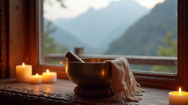 Le bol chantant tibétain : bienfaits et utilisation en méditation