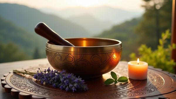 Le bol chantant tibétain : bienfaits et utilisation en méditation