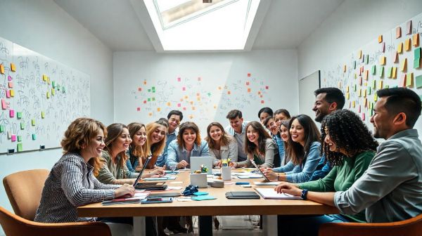 Top 10 activités innovantes pour renforcer l'équipe en groupe