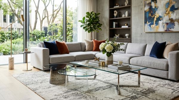 Top tables basses en verre pour un salon stylé et contemporain